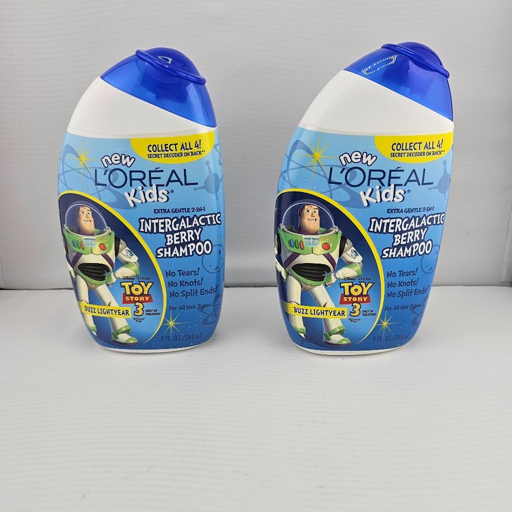 LOREAL BUZZ LIGHTYEAR INTERGALACTIC BERRY KIDS SHAMPOO ( 2 pcs )